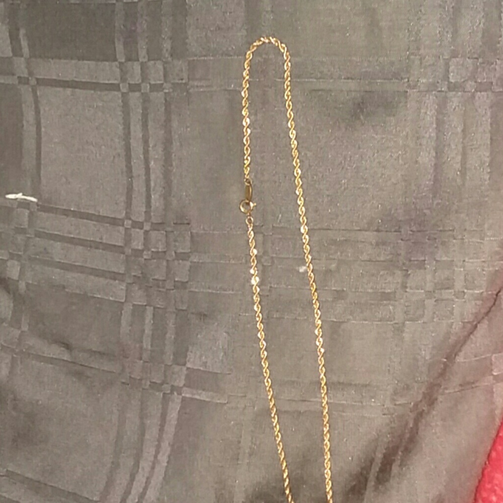 Gold necklace